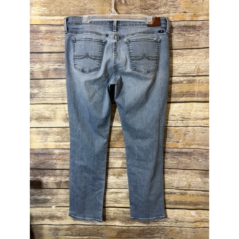Lucky Brand Sweet Jean‎ Straight Light Wash Denim Jeans 10 30 Mid Rise